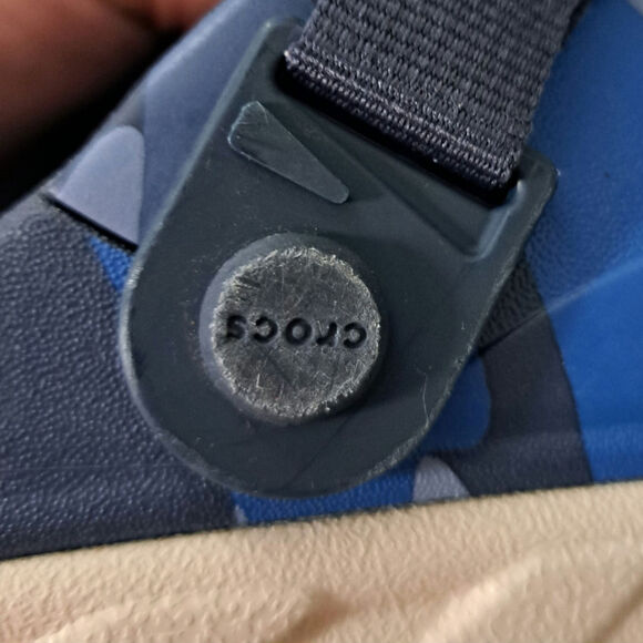 Crocs Adult Duet Max II Clog Blue Camo M7/W9 - Picture 11 of 11